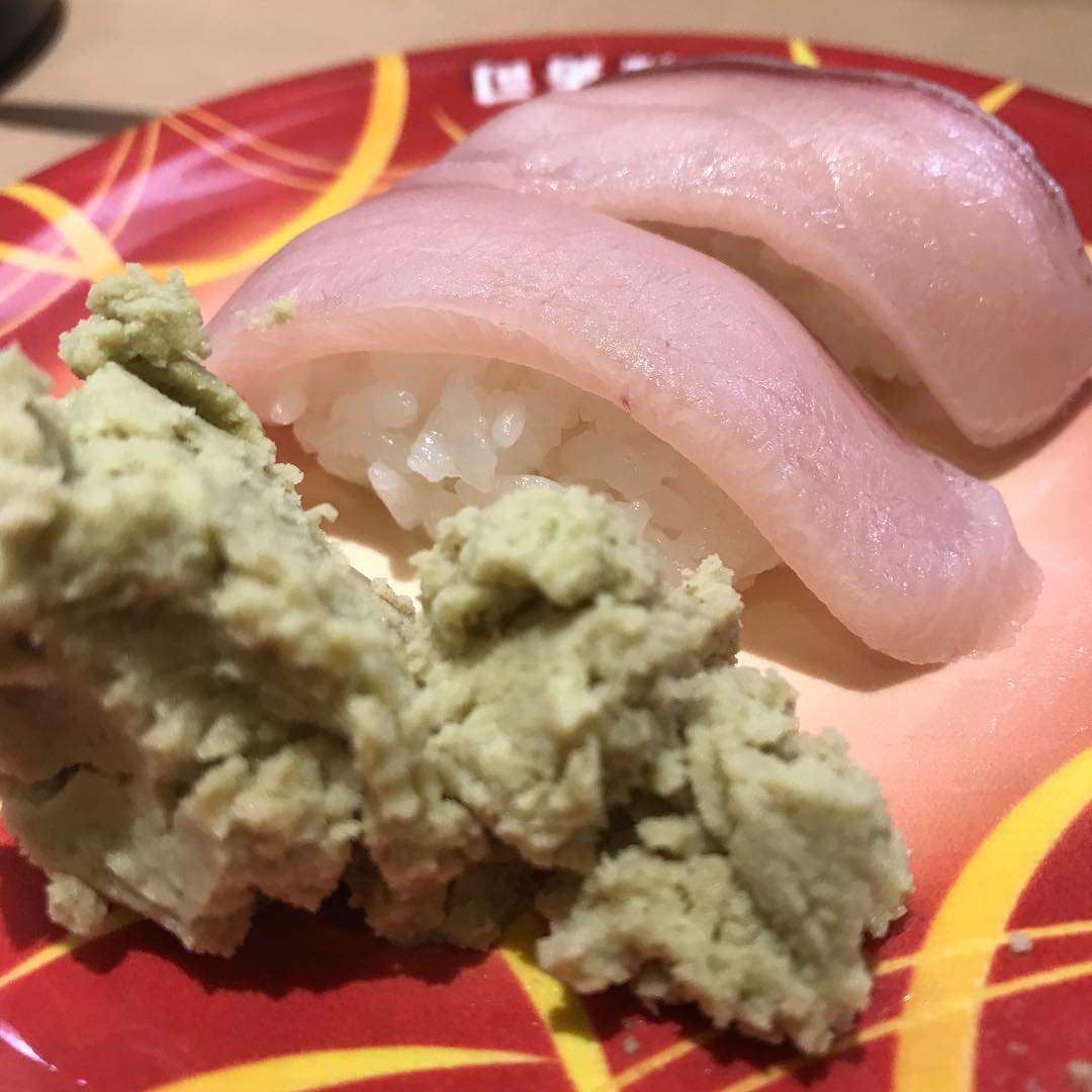 <br />
今日はセントパドリックスデイなのでお寿司デイ🍣<br />
