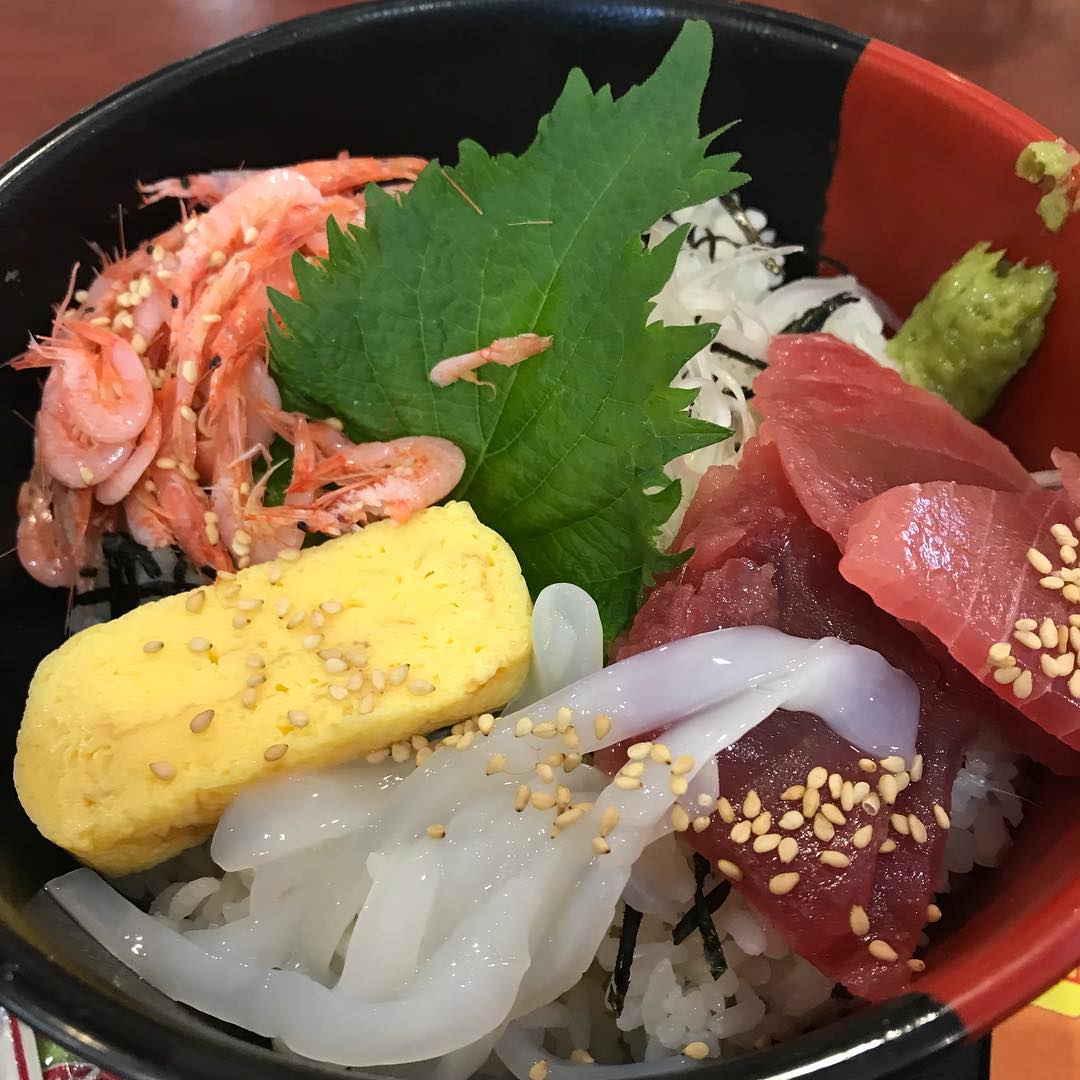 
日本平の三色丼！
