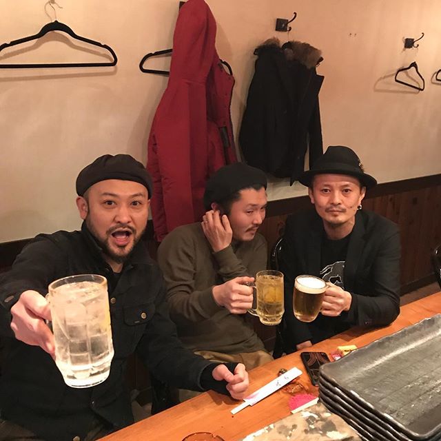 今週土曜日は中津のパイプカフェでスギモト&ナイス&ケイスケでライブシマス🍺