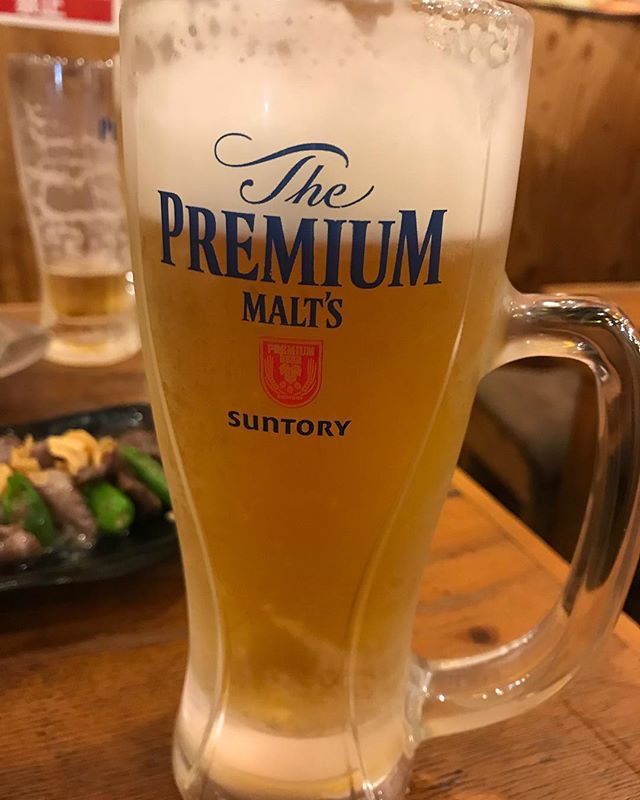 天満マンマルのビール🍺